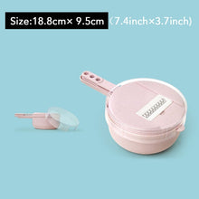 Load image into Gallery viewer, 9 in 1 Mandoline Slicer Gemüse Slicer Kartoffel Schäler Karotte Zwiebel Reibe mit Sieb Küche Zubehör Gemüse Cutter